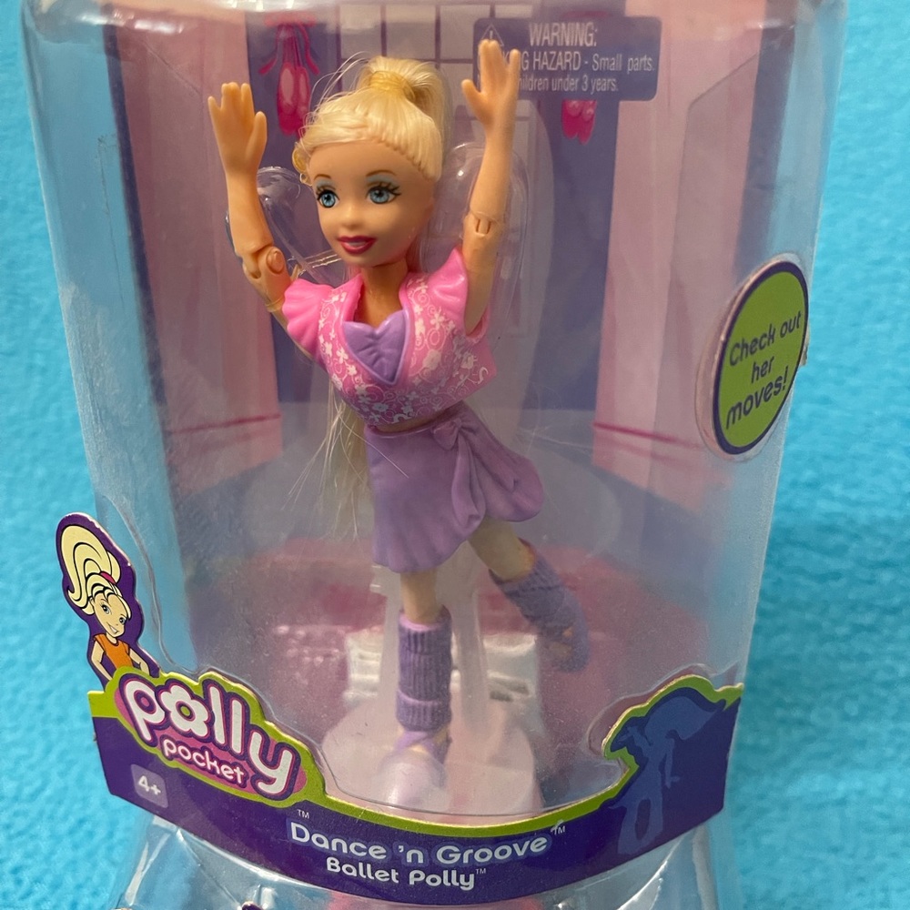 Mattel Polly Pocket Dance’n Groove Ballet Polly. NIB